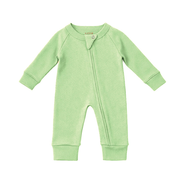 Footless Zippy Romper (BIRD'S EGG GREEN)