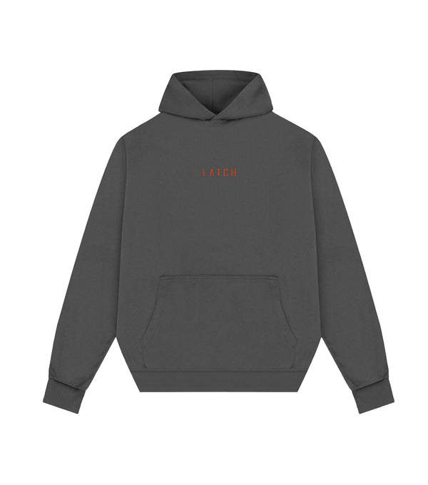 Nuroto Pullover Hoodie-Silver Grey